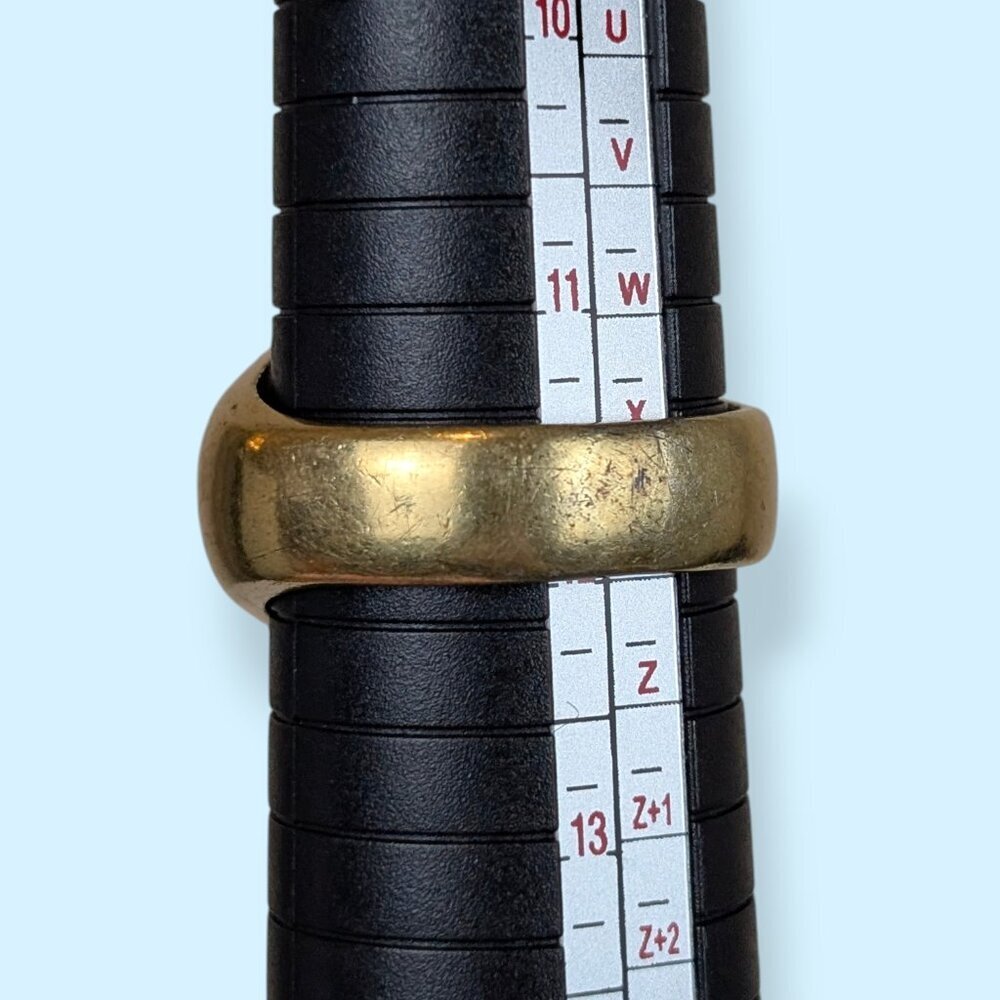 V. Uncas 18K HGE Rhinestone Ring - Picture 8 of 8
